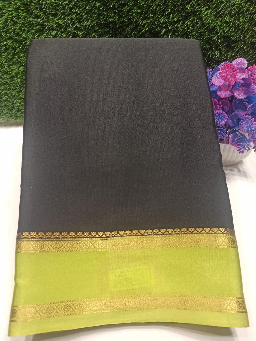 Pure Mysore Silk Saree.