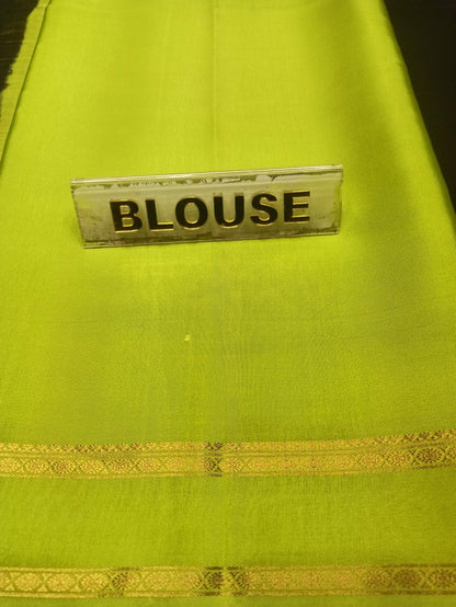 Pure Mysore Silk Saree.