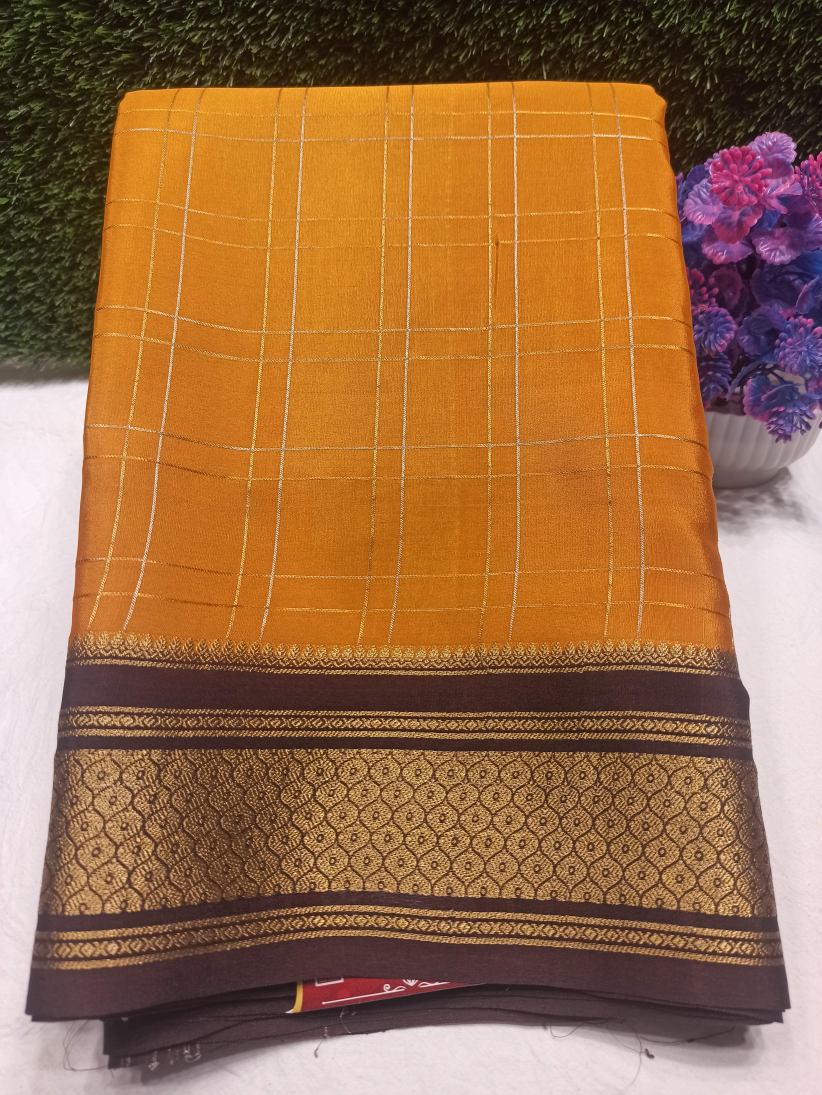 Pure Mysore Silk Saree.