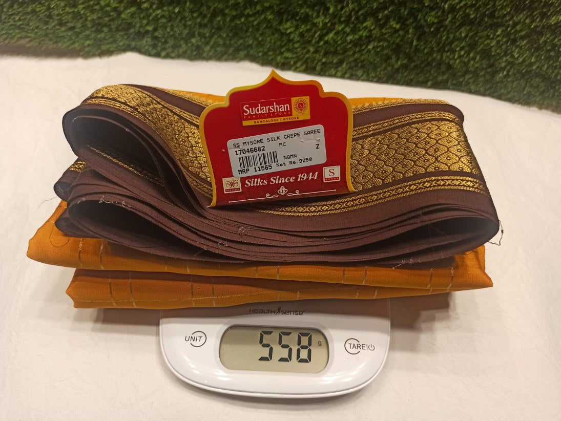 Pure Mysore Silk Saree.