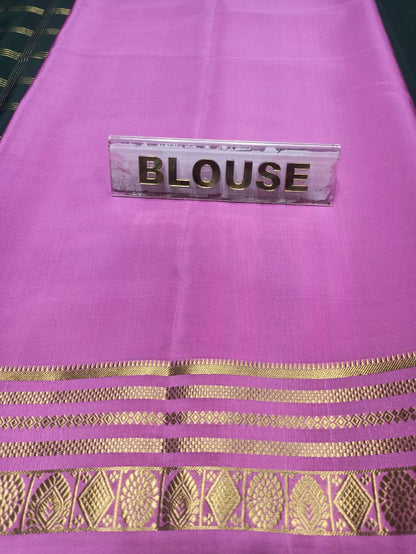 Pure Mysore Silk Saree.