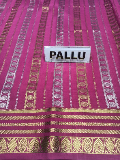 Pure Mysore Silk Saree.