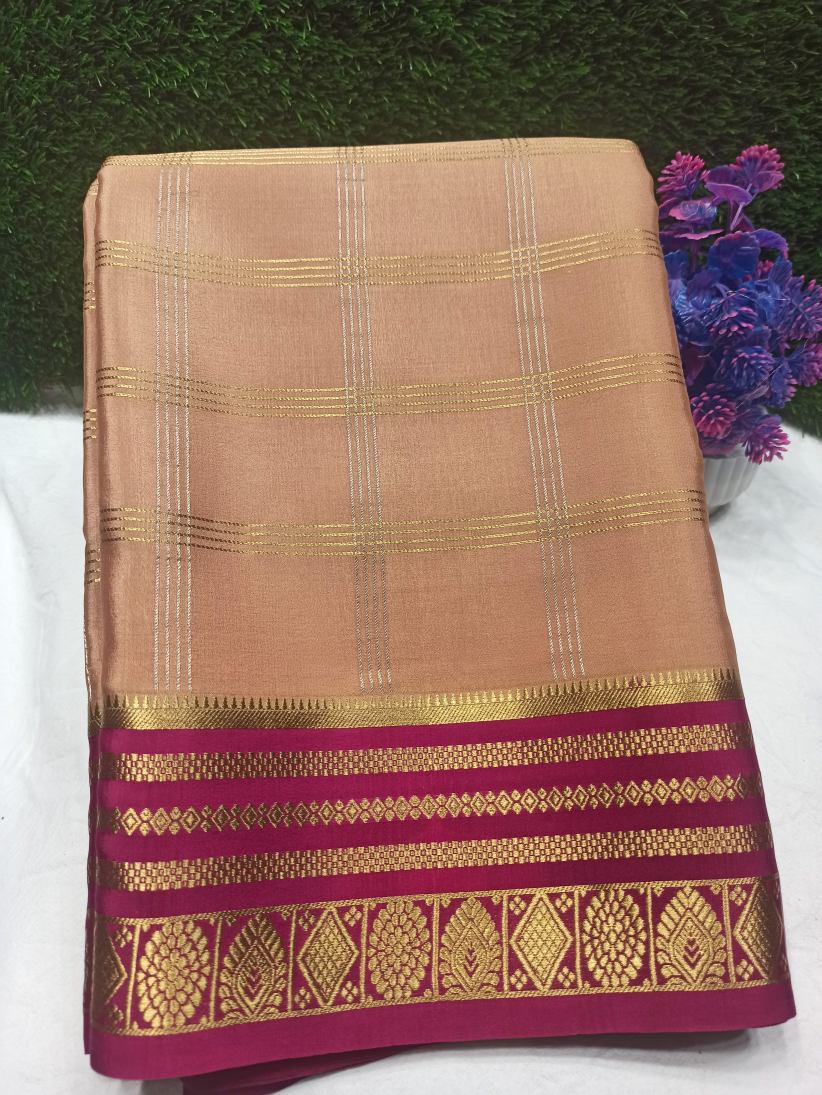 Pure Mysore Silk Saree.