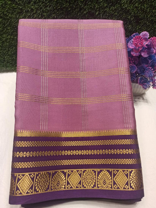 Pure Mysore Silk Saree.