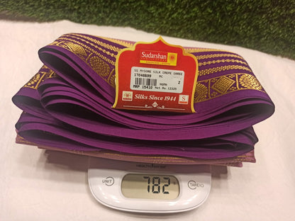 Pure Mysore Silk Saree.