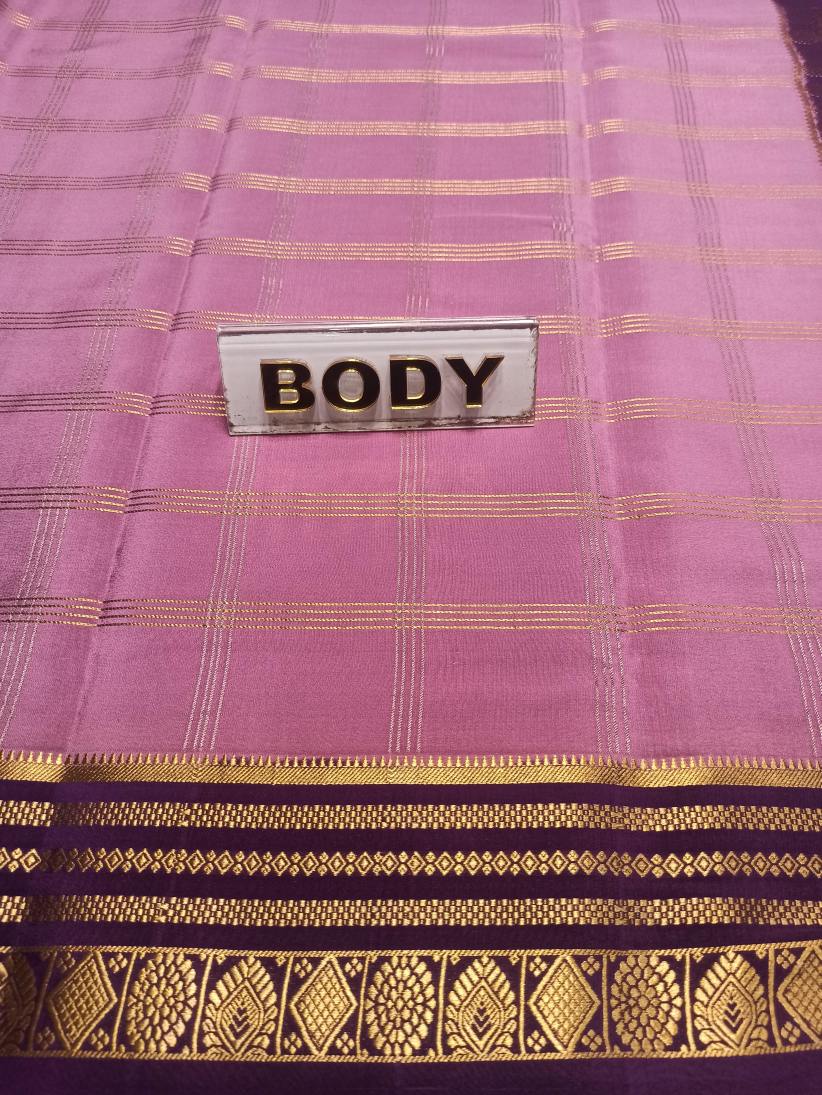 Pure Mysore Silk Saree.