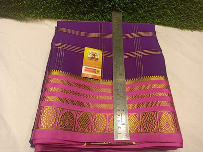 Pure Mysore Silk Saree.