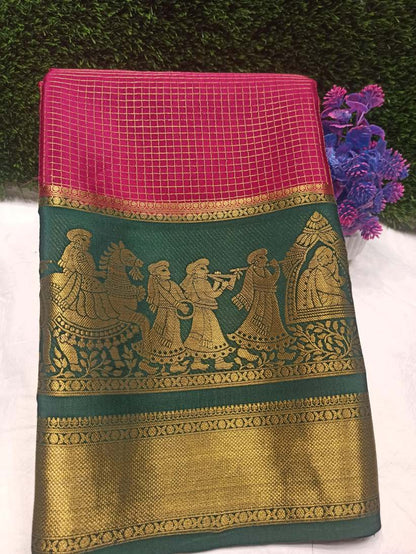 Pure Mysore Silk Saree.