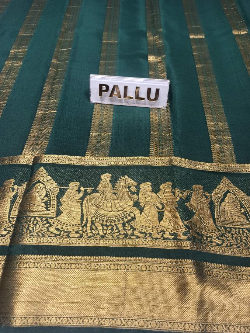 Pure Mysore Silk Saree.