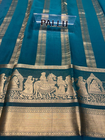 Pure Mysore Silk Saree.