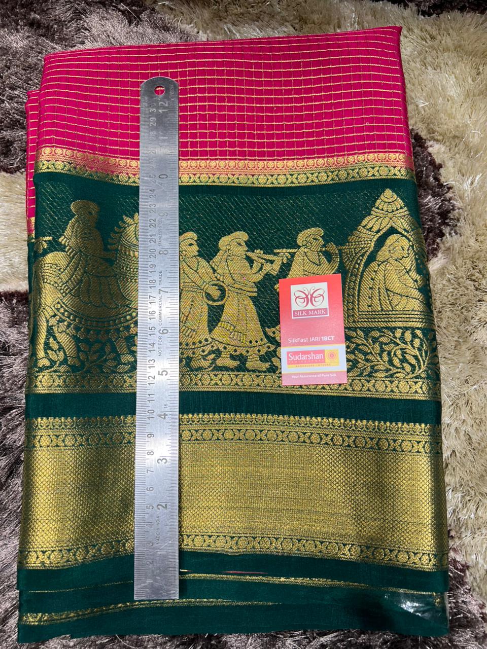 Pure Mysore Silk Saree.