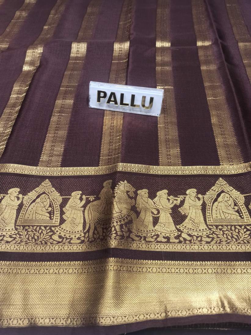 Pure Mysore Silk Saree.