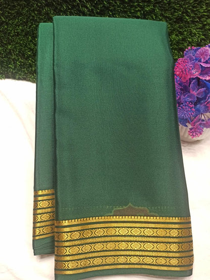 Pure Mysore Silk Saree ( 60 Grams )