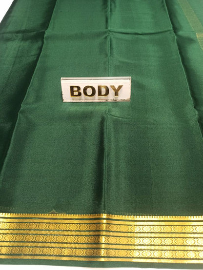 Pure Mysore Silk Saree ( 60 Grams )