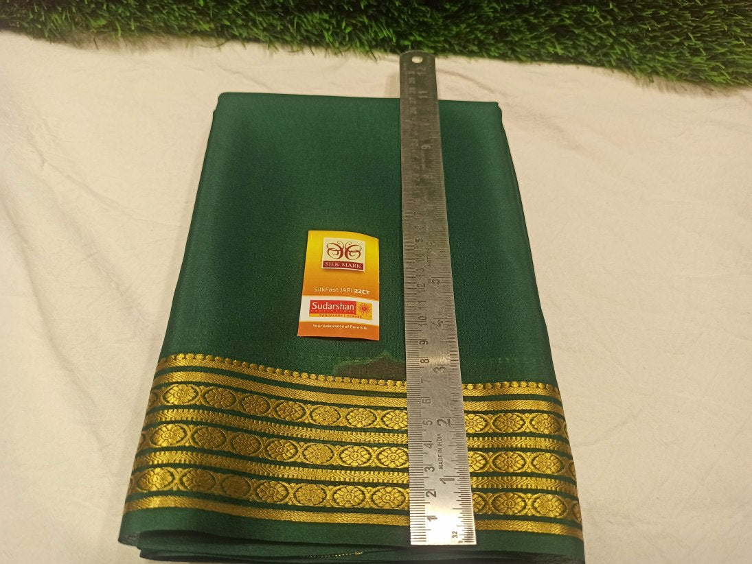 Pure Mysore Silk Saree ( 60 Grams )