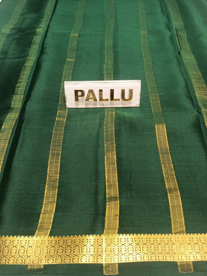Pure Mysore Silk Saree ( 60 Grams )