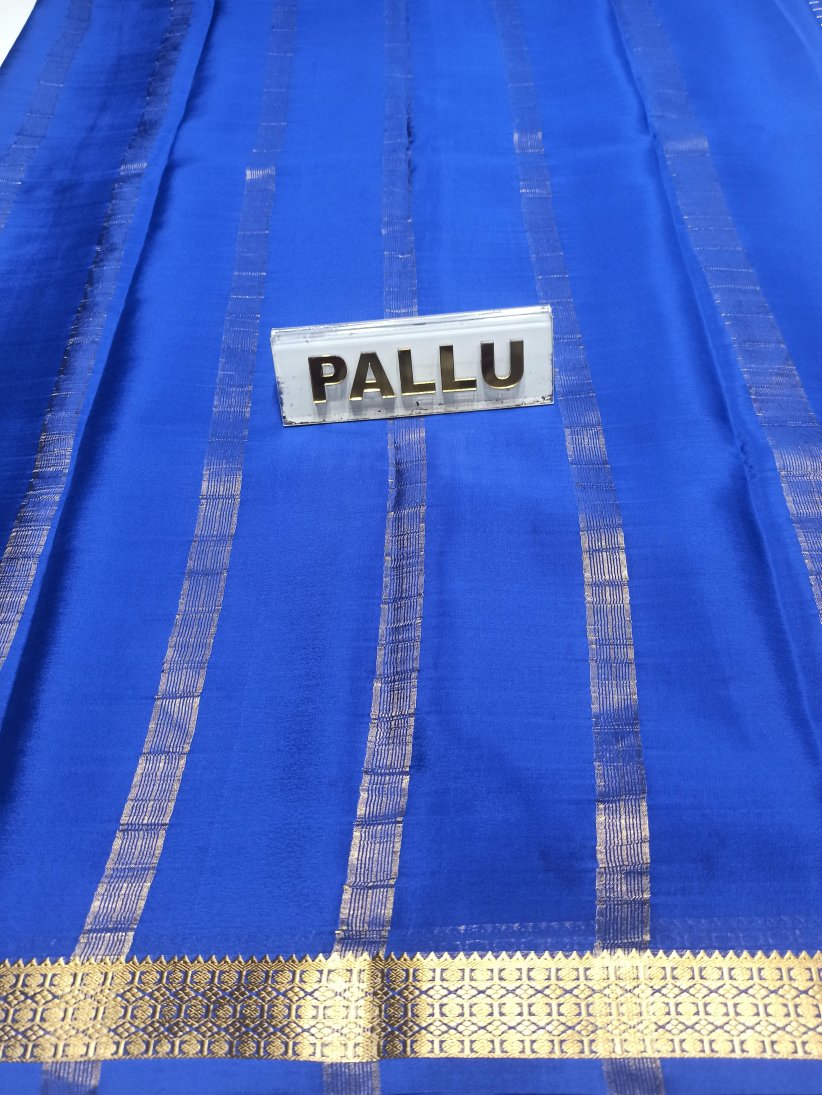 Pure Mysore Silk Saree ( 60 Grams )