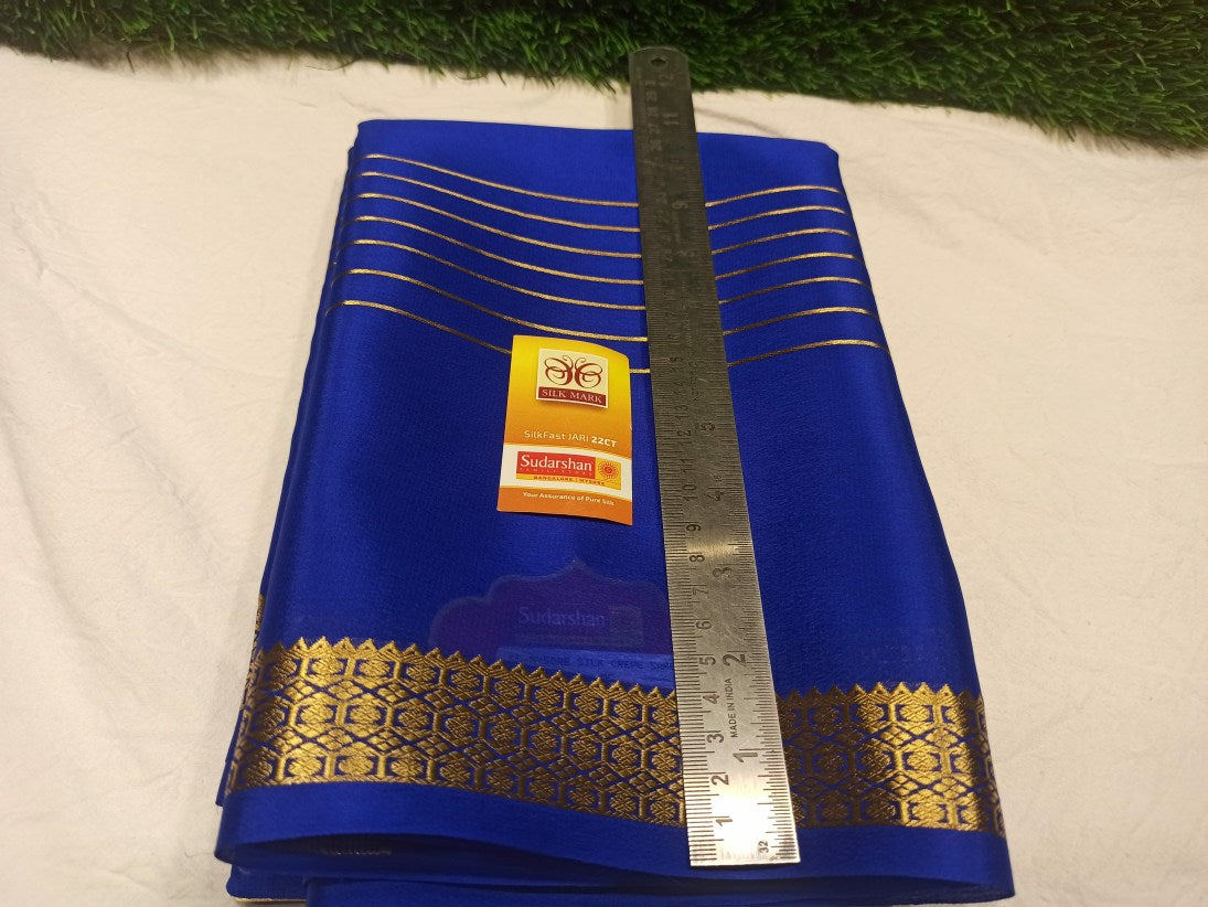 Pure Mysore Silk Saree ( 60 Grams )