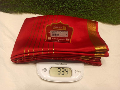 Pure Mysore Silk Saree ( 60 Grams )