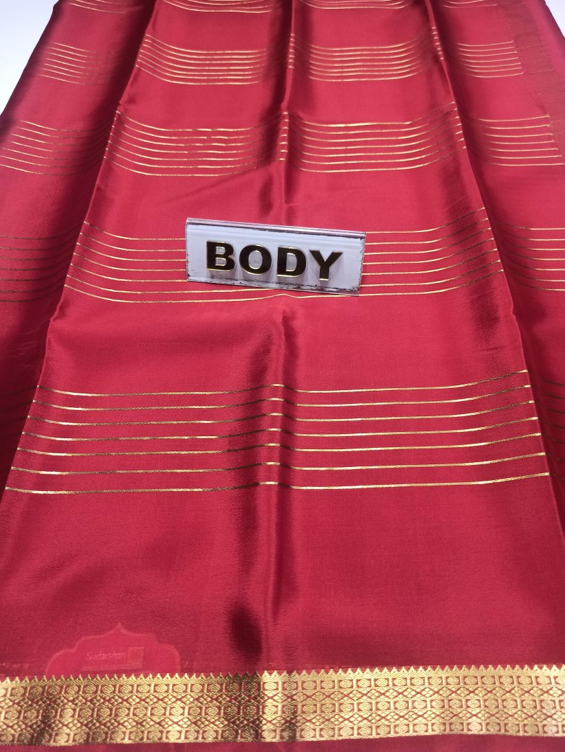 Pure Mysore Silk Saree ( 60 Grams )