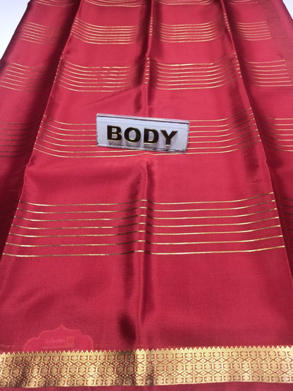 Pure Mysore Silk Saree ( 60 Grams )