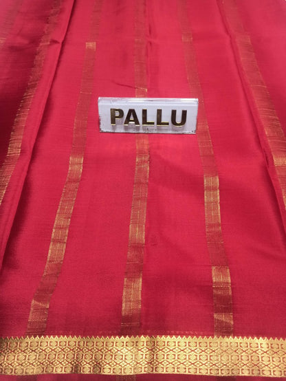 Pure Mysore Silk Saree ( 60 Grams )