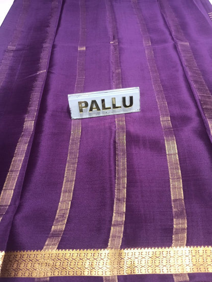 Pure Mysore Silk Saree ( 60 Grams )