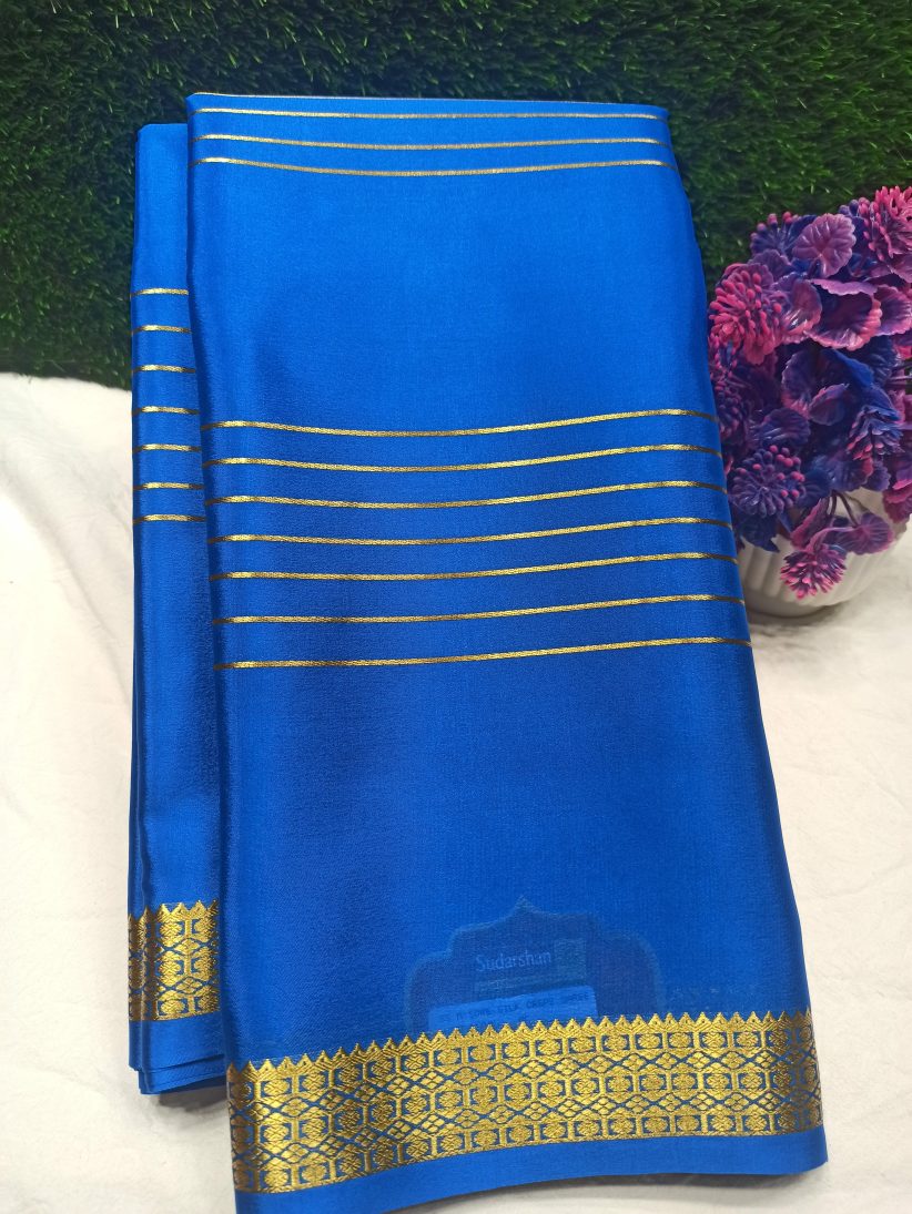 Pure Mysore Silk Saree ( 60 Grams )