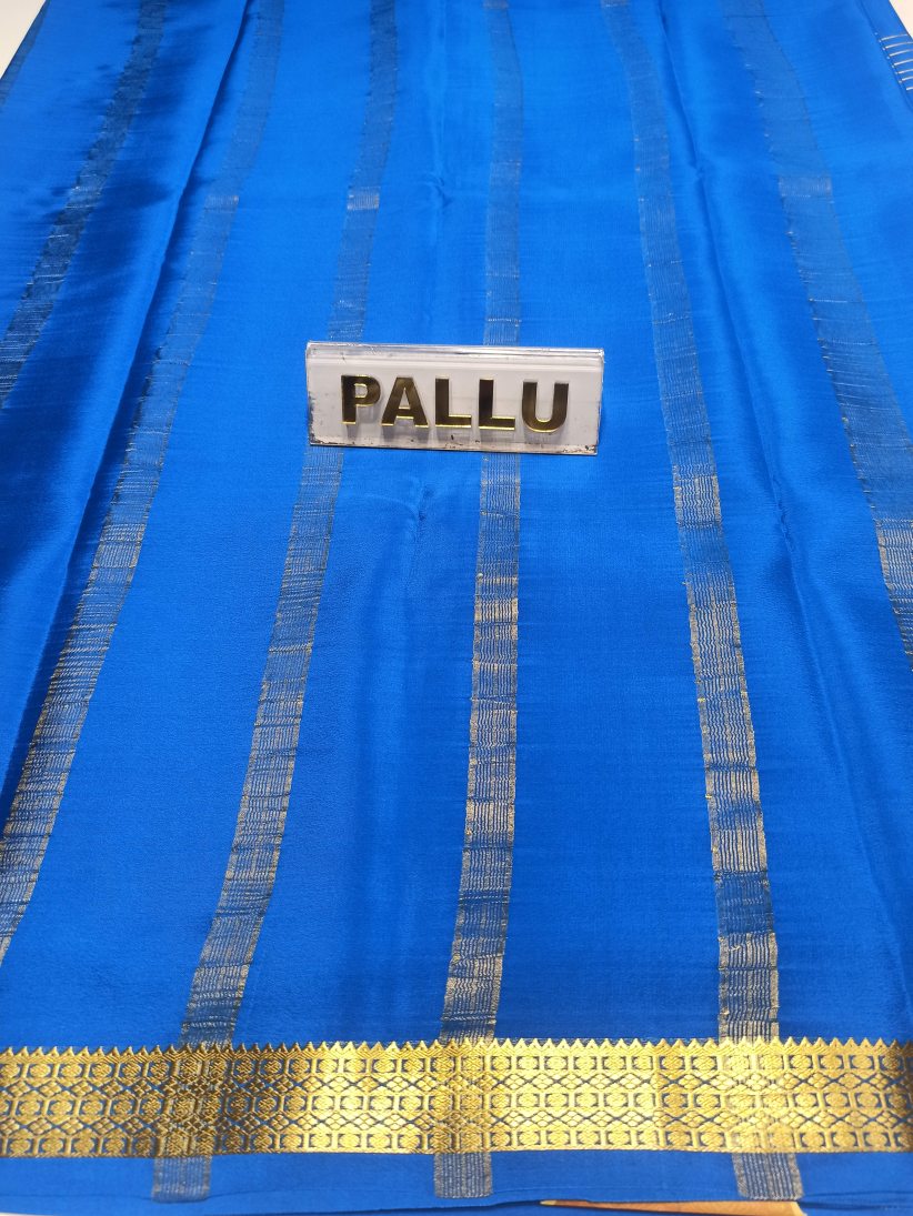 Pure Mysore Silk Saree ( 60 Grams )