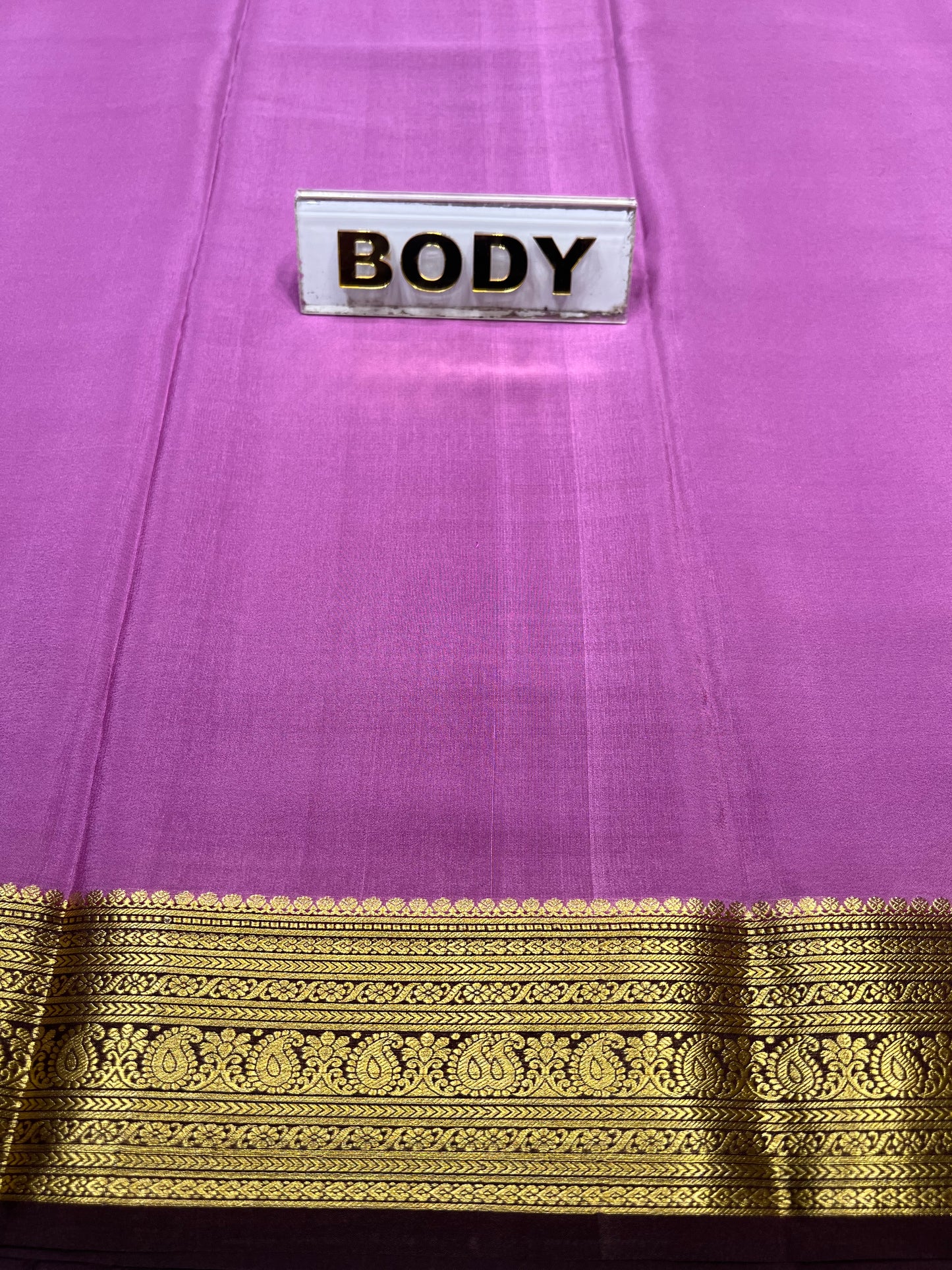 Pure Mysore Silk Saree.