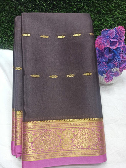 Pure Mysore Silk Saree ( 60 Grams )