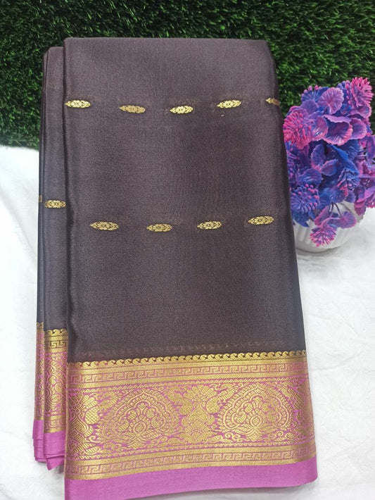 Pure Mysore Silk Saree ( 60 Grams )