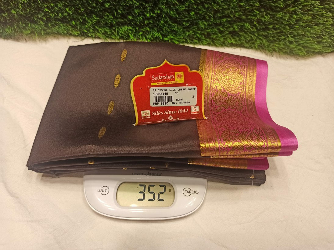 Pure Mysore Silk Saree ( 60 Grams )
