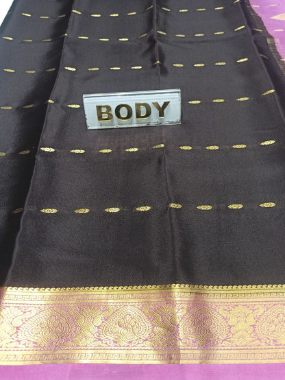 Pure Mysore Silk Saree ( 60 Grams )