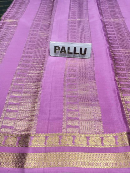 Pure Mysore Silk Saree.