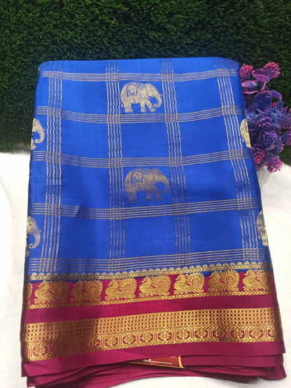 Pure Mysore Silk Saree.