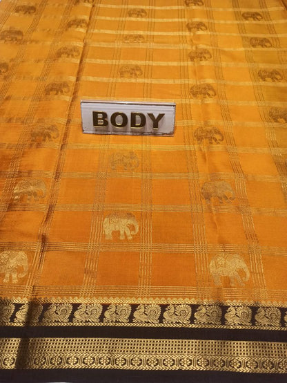 Pure Mysore Silk Saree.