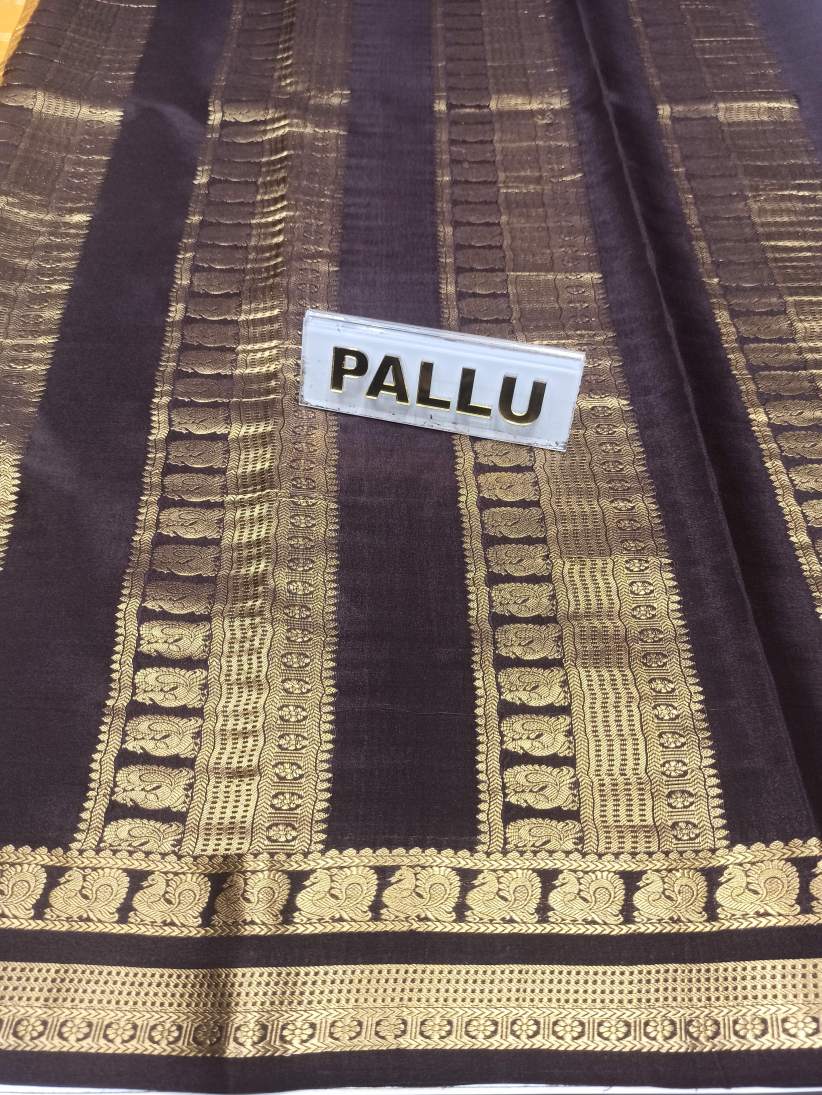 Pure Mysore Silk Saree.