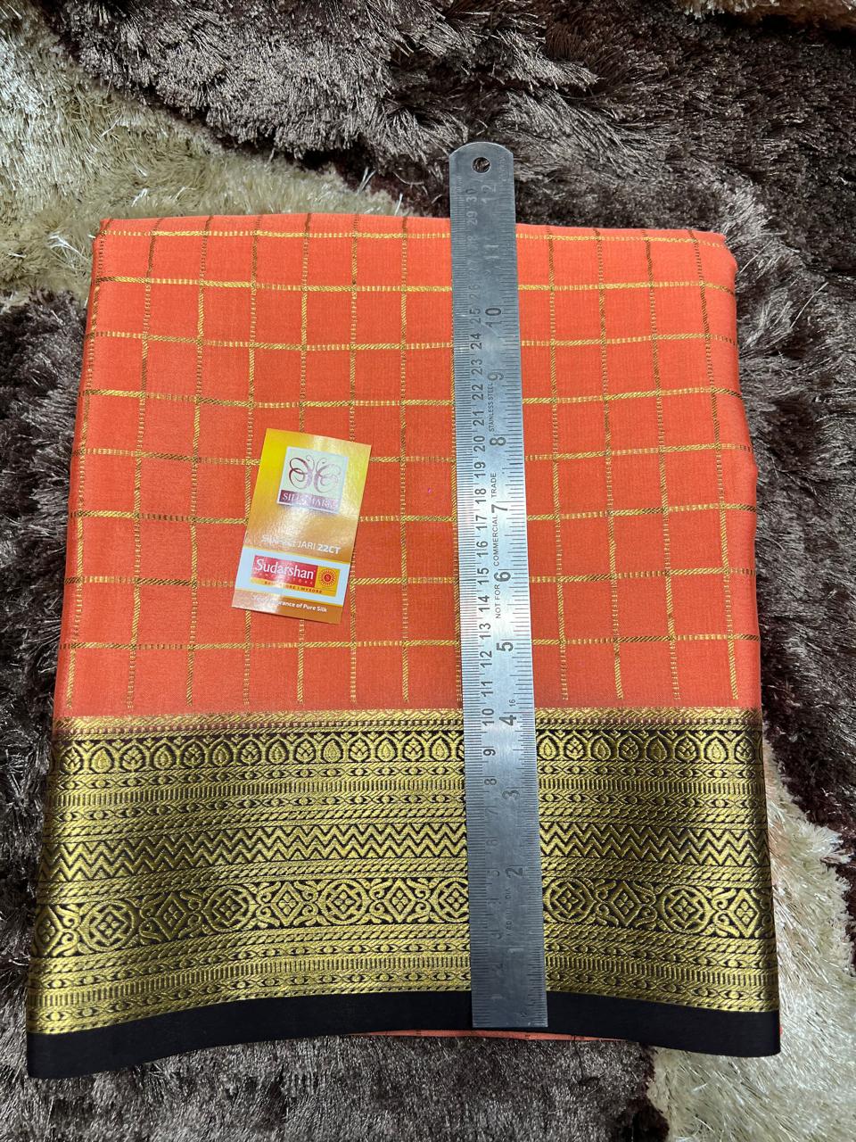 Pure Mysore Silk Saree.