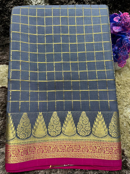Pure Mysore Silk Saree.