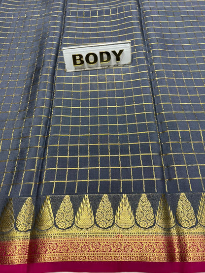 Pure Mysore Silk Saree.