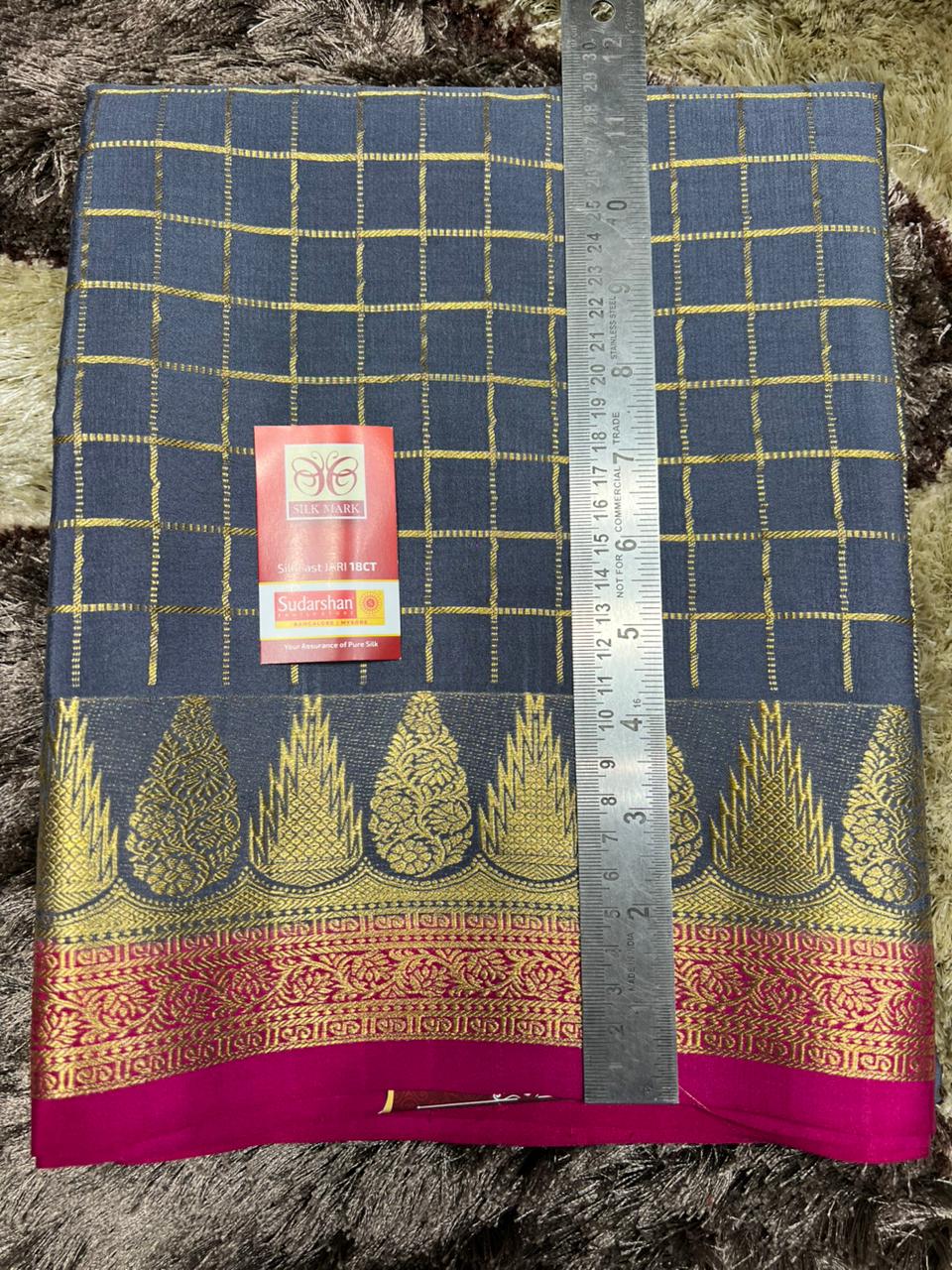 Pure Mysore Silk Saree.