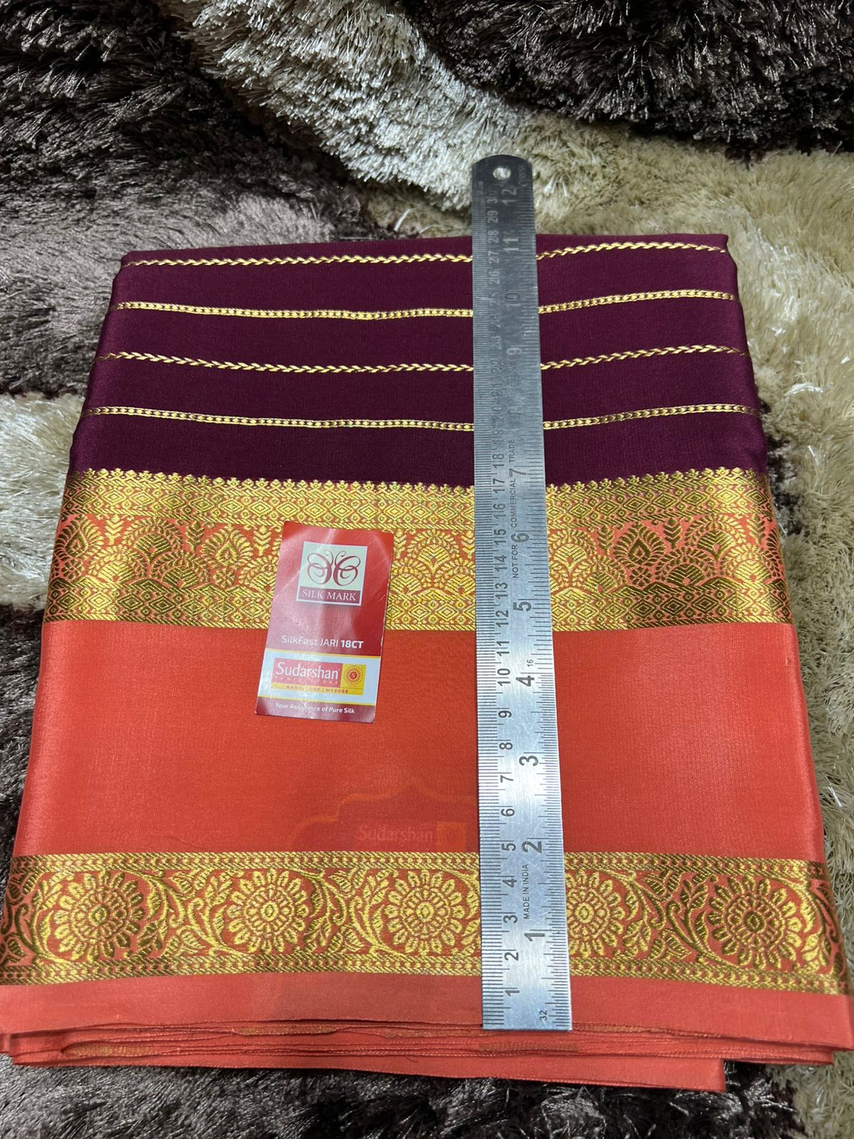 Pure Mysore Silk Saree.