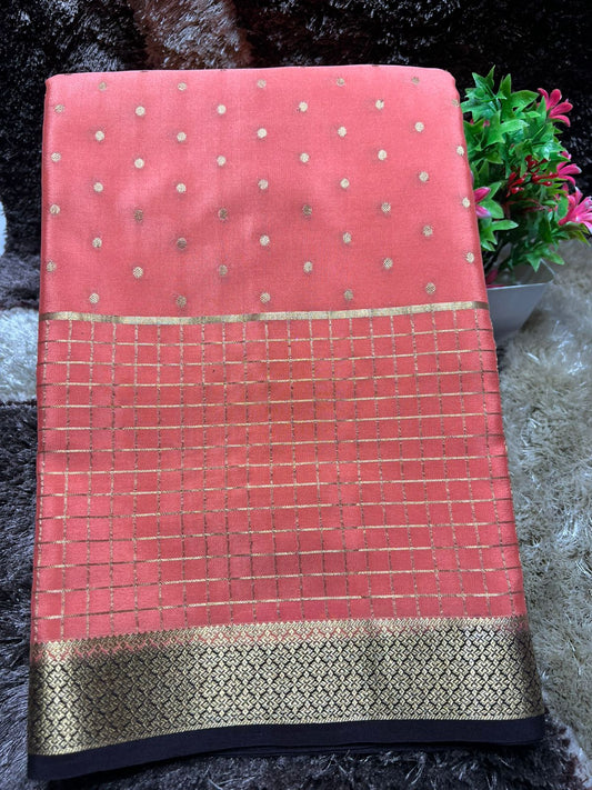 Pure Mysore Silk Saree.