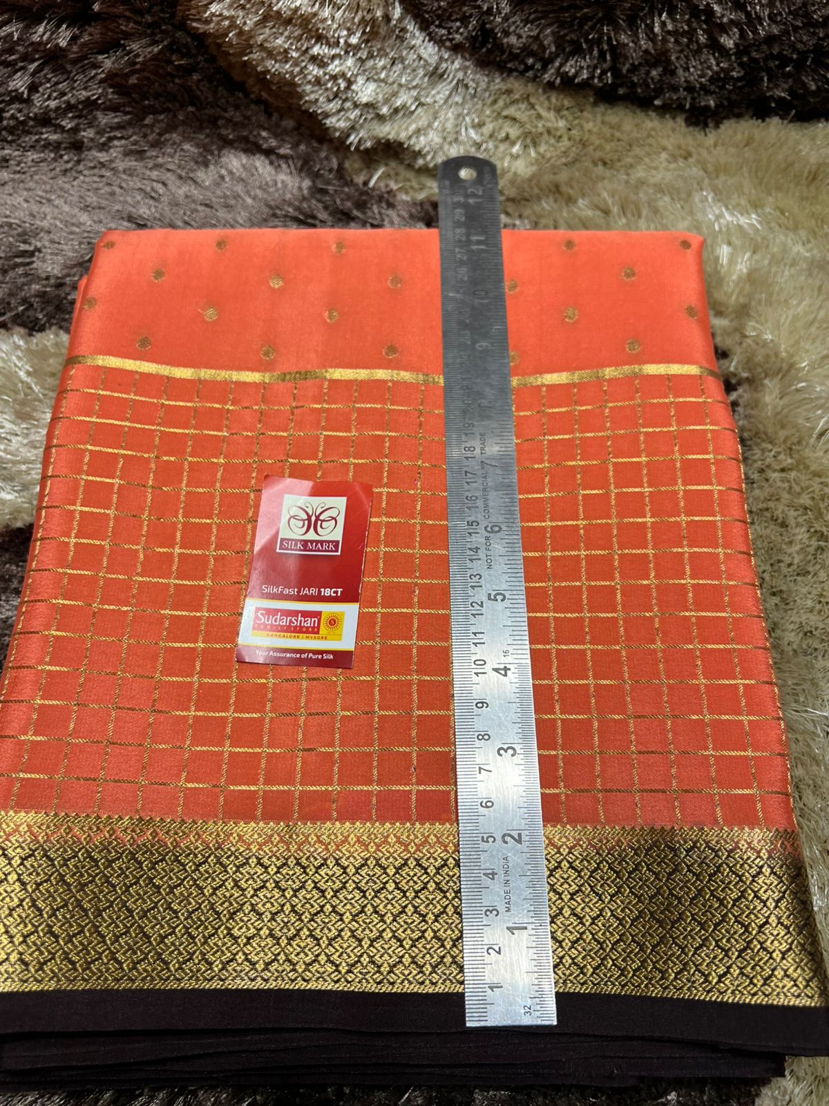 Pure Mysore Silk Saree.