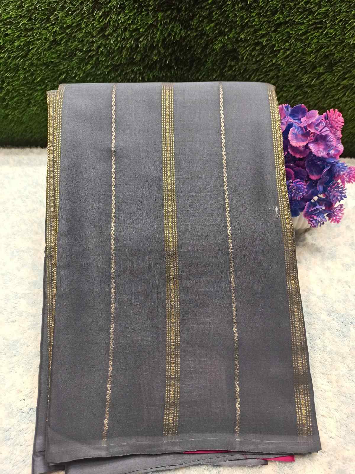 Pure Mysore Silk Saree.