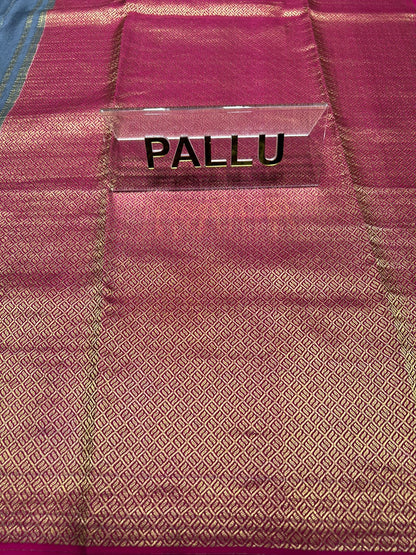Pure Mysore Silk Saree.