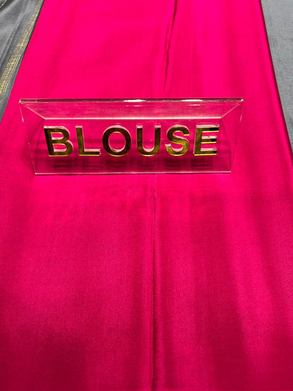 Pure Mysore Silk Saree.
