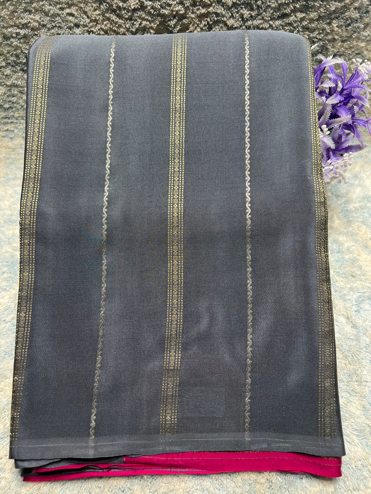 Pure Mysore Silk Saree.