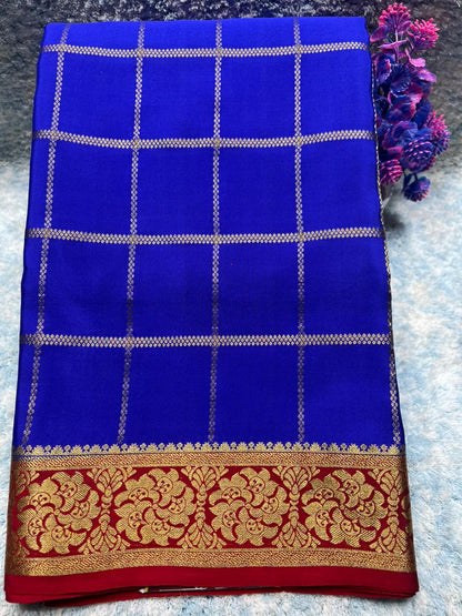 Pure Mysore Silk Saree.
